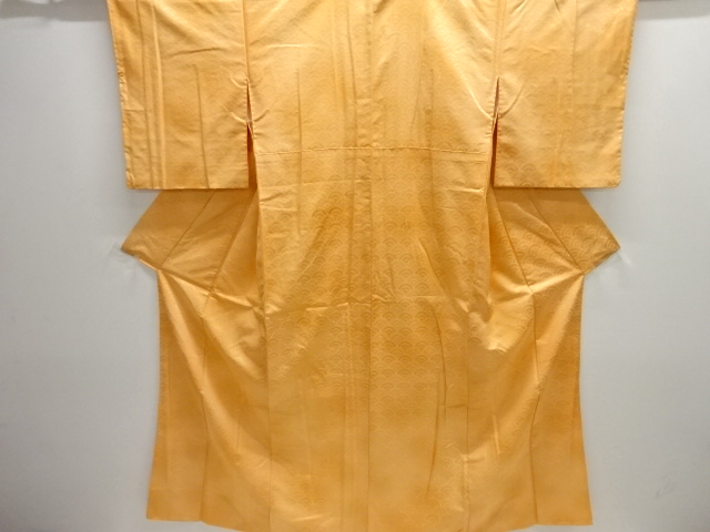JAPANESE KIMONO / TSUKESAGE IROMUJI / WOVEN SEIGAIHA